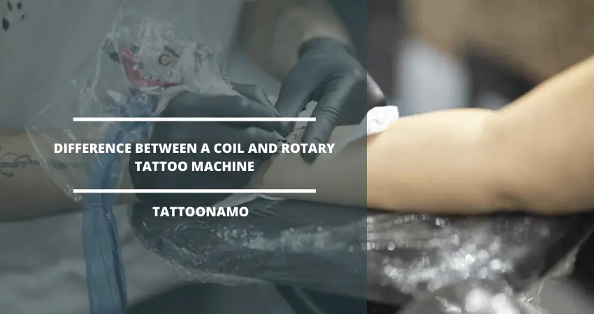 difference between a coil and rotary tattoo machine