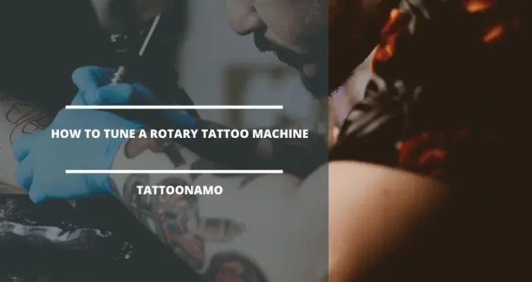 How to tune a rotary tattoo machine