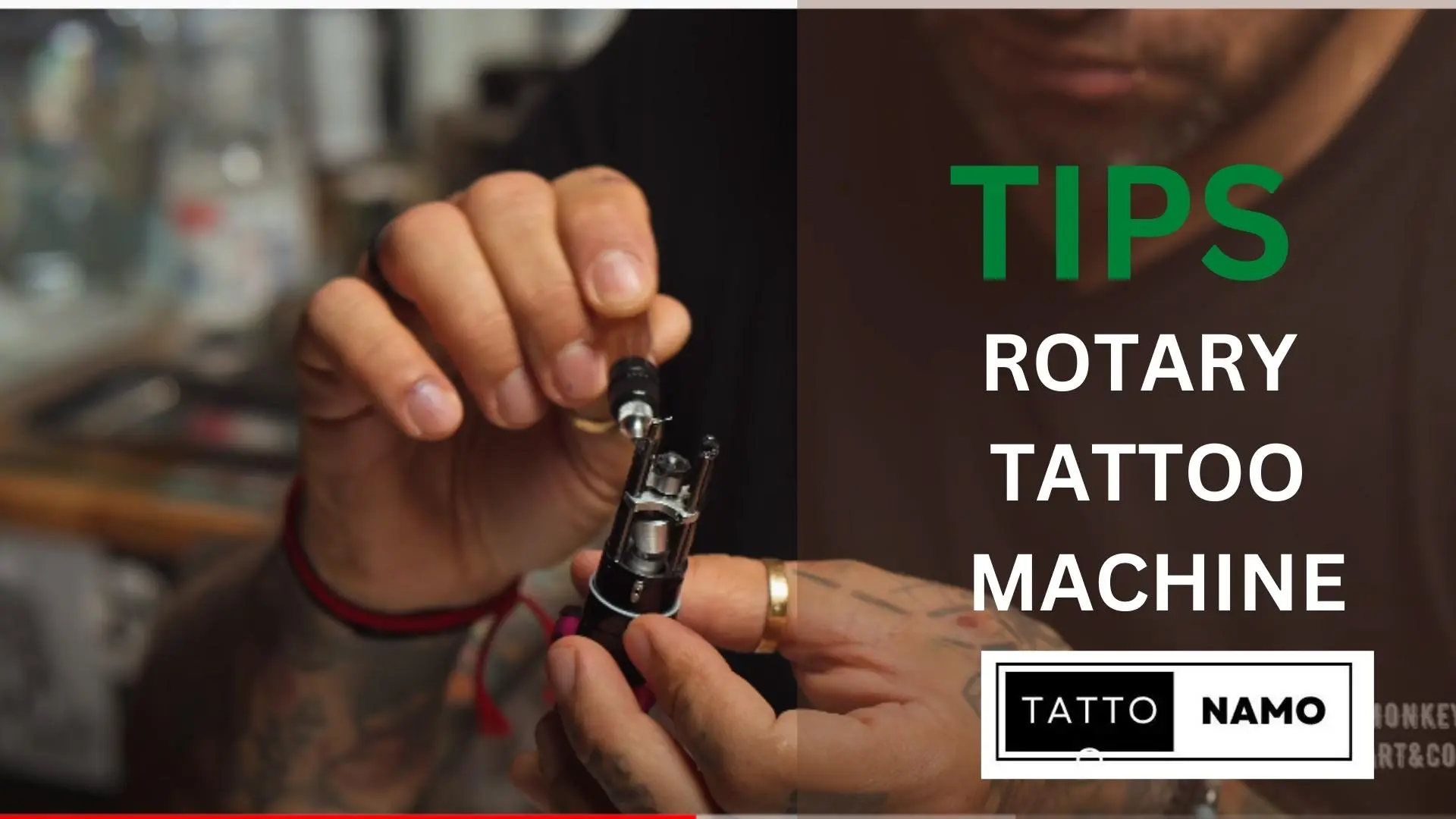 Tips for using a rotary tattoo machine
